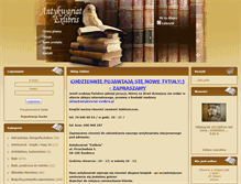 Tablet Screenshot of antykwariat-exlibris.pl